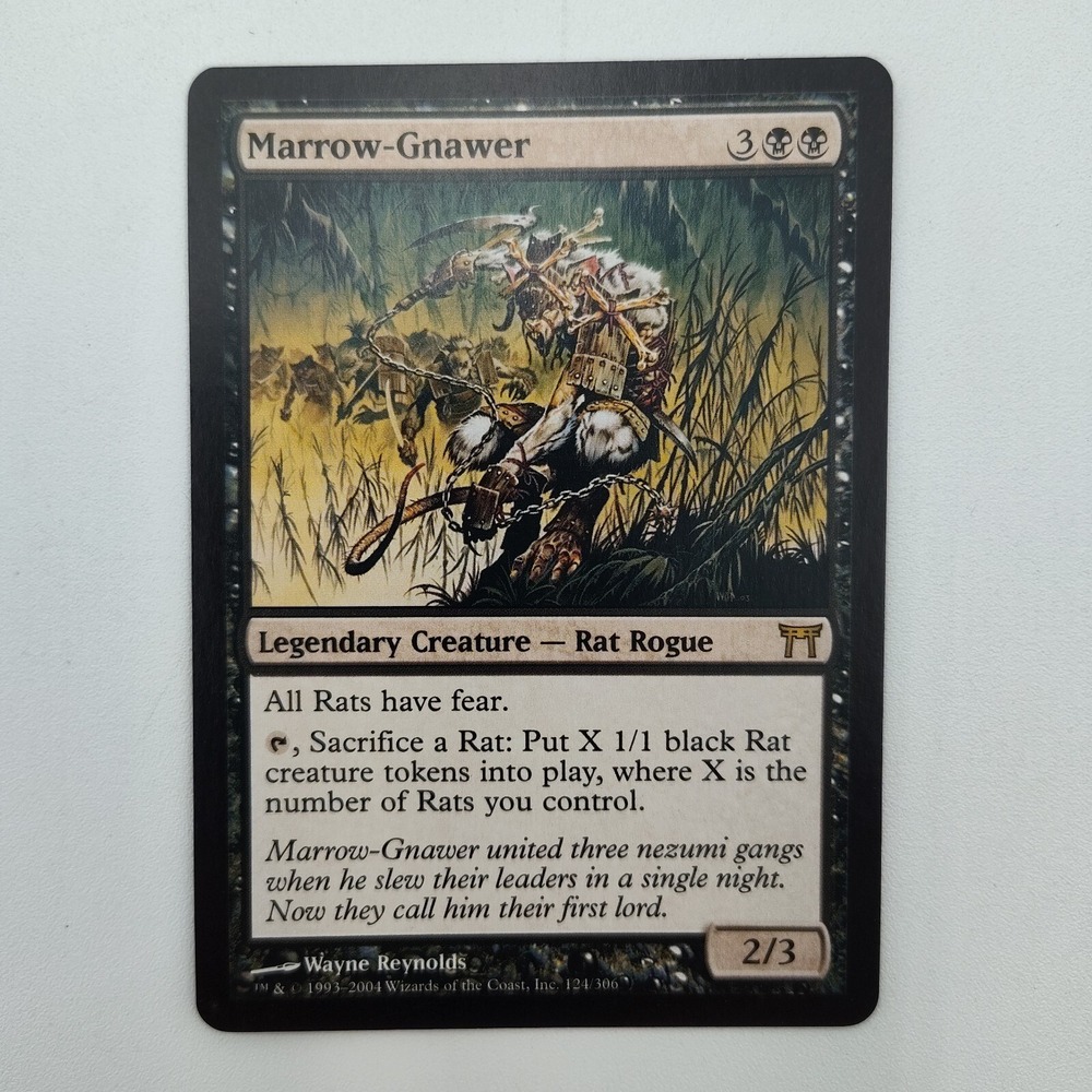 MTG Marrow-Gnawer #124 Champions of‎ Kamigawa MAGIC THE GATHERING📸SEE📸